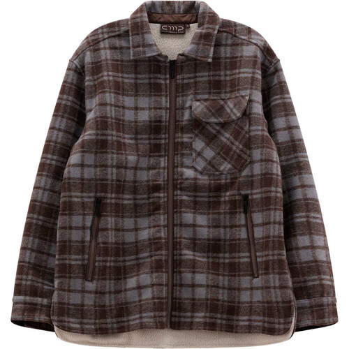 Cmp camisa montaña manga larga hombre MAN JACKET MARRON