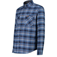 Cmp camisa montaña manga larga hombre MAN SHIRT AZUL vista detalle