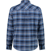 Cmp camisa montaña manga larga hombre MAN SHIRT AZUL vista trasera