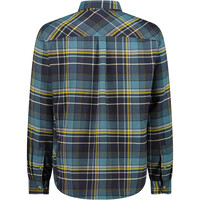 Cmp camisa montaña manga larga hombre MAN SHIRT GRIS vista trasera