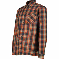 Cmp camisa montaña manga larga hombre MAN SHIRT LONG SLEEVES GRIS vista detalle