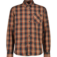 Cmp camisa montaña manga larga hombre MAN SHIRT LONG SLEEVES GRIS vista frontal
