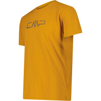 Cmp camiseta montaña manga corta hombre MAN CO T-SHIRT AMARILLO vista detalle