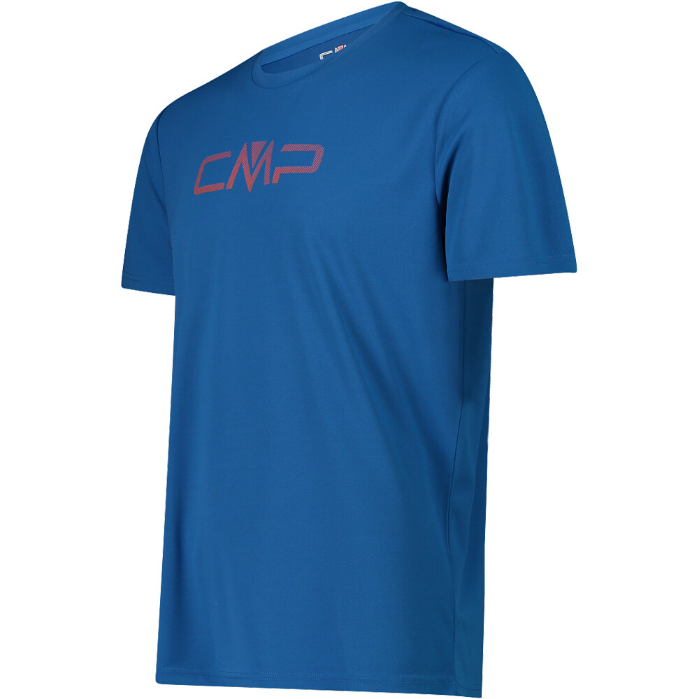 Cmp camiseta montaña manga corta hombre MAN CO T-SHIRT AZUL vista detalle
