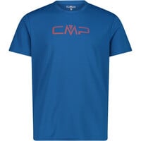 Cmp camiseta montaña manga corta hombre MAN CO T-SHIRT AZUL vista frontal
