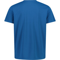 Cmp camiseta montaña manga corta hombre MAN CO T-SHIRT AZUL vista trasera