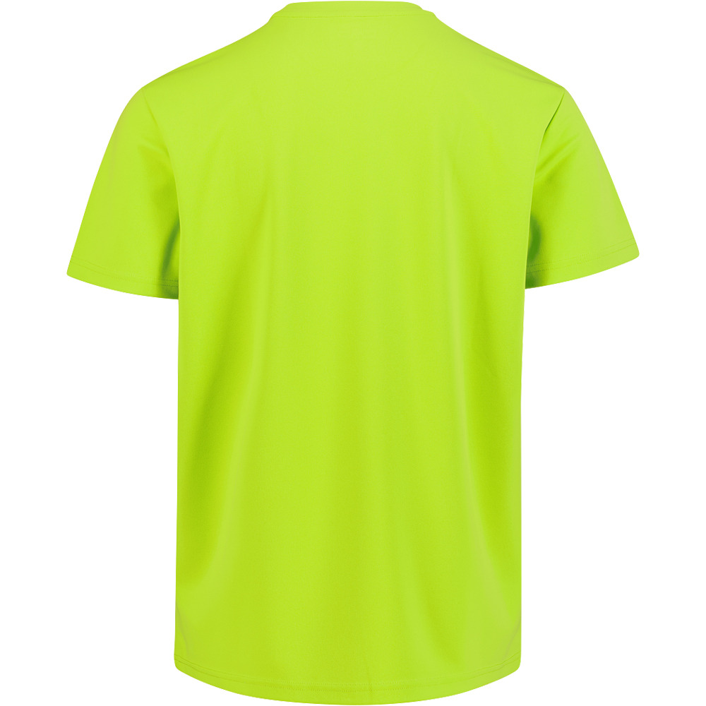 Cmp camiseta montaña manga corta hombre MAN CO T-SHIRT VERDE vista trasera