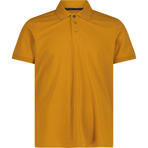 Cmp camiseta montaña manga corta hombre MAN POLO AMARILLO