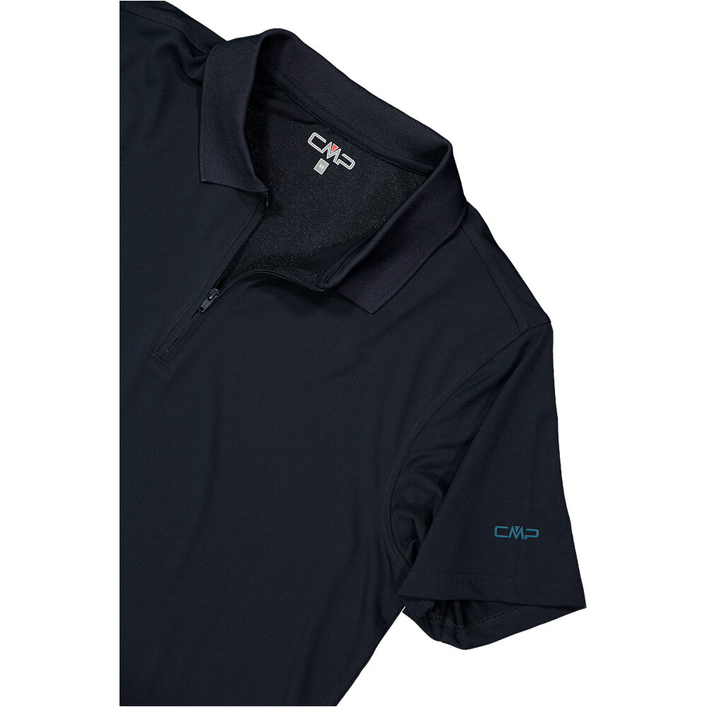 Cmp camiseta montaña manga corta hombre MAN POLO AZUL 03
