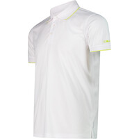 Cmp camiseta montaña manga corta hombre MAN POLO BLANCO vista detalle