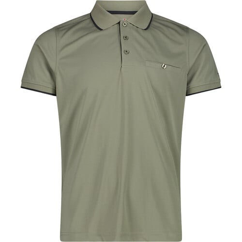Cmp camiseta montaña manga corta hombre MAN POLO VERDE