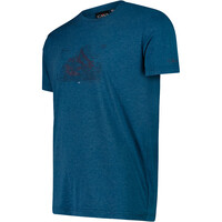 Cmp camiseta montaña manga corta hombre MAN T-SHIRT AZUL vista detalle