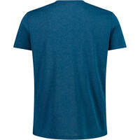 Cmp camiseta montaña manga corta hombre MAN T-SHIRT AZUL vista trasera