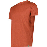 Cmp camiseta montaña manga corta hombre MAN T-SHIRT NARANJA vista detalle