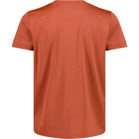 Cmp camiseta montaña manga corta hombre MAN T-SHIRT NARANJA vista trasera