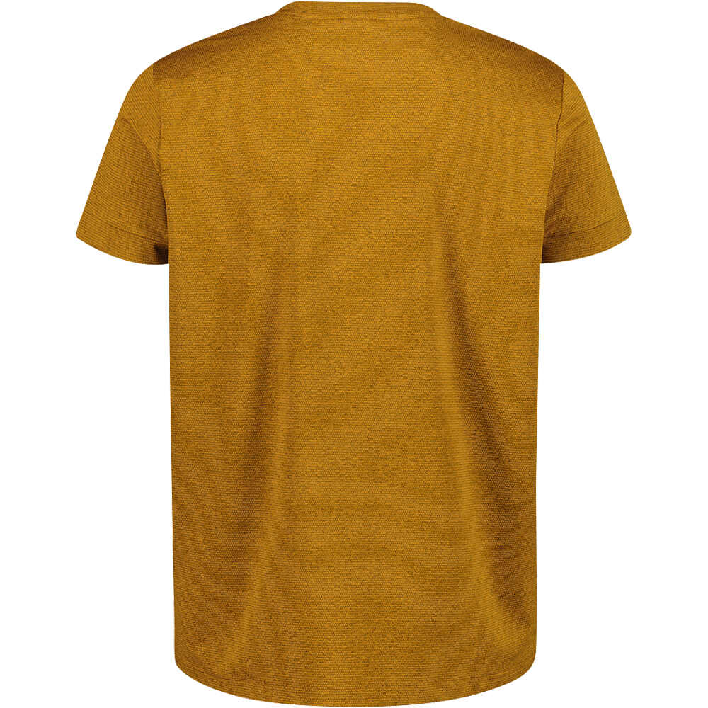 Cmp camiseta montaña manga corta hombre MAN T-SHIRT NARANJA vista trasera