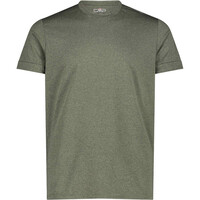 Cmp camiseta montaña manga corta hombre MAN T-SHIRT VERDE vista frontal