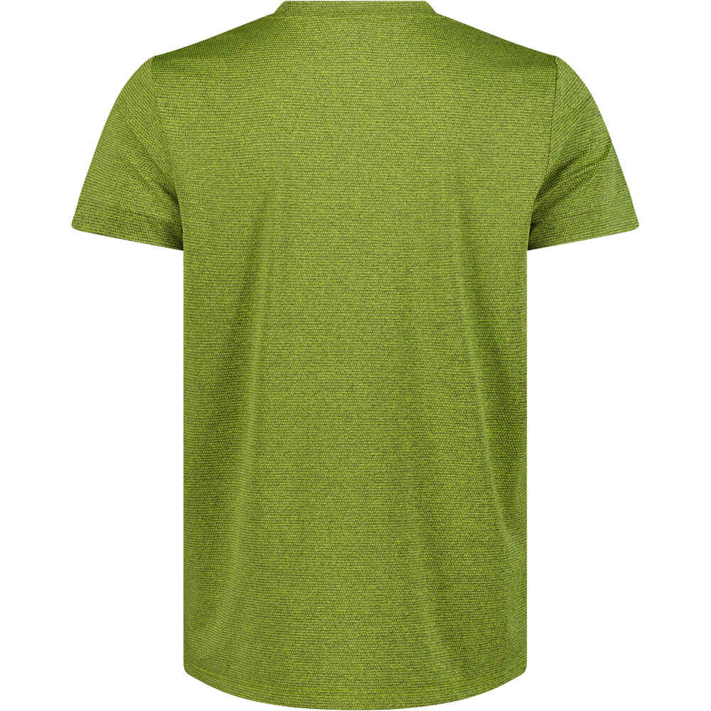 Cmp camiseta montaña manga corta hombre MAN T-SHIRT VERDE vista trasera