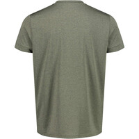 Cmp camiseta montaña manga corta hombre MAN T-SHIRT VERDE vista trasera