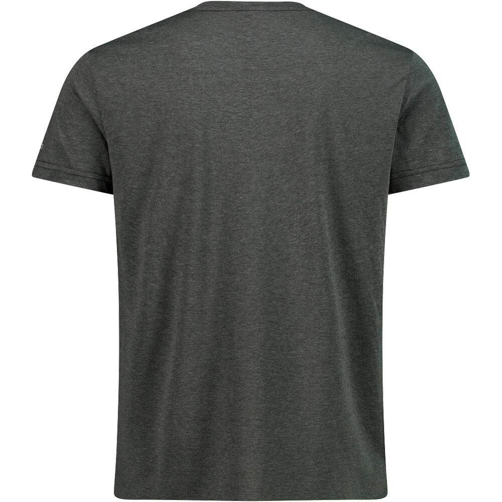Cmp camiseta montaña manga corta hombre MAN T-SHIRT VERDE vista trasera