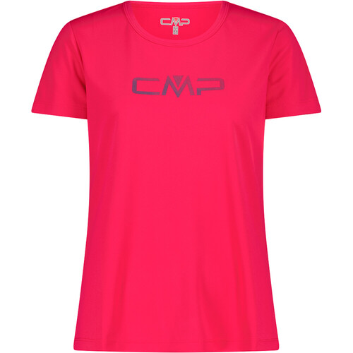Cmp camiseta montaña manga corta mujer WOMAN CO T-SHIRT ROSA