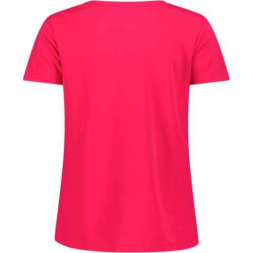 Cmp camiseta montaña manga corta mujer WOMAN CO T-SHIRT ROSA