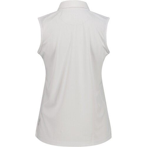 CMP WOMAN POLO SLEEVELESS blanco