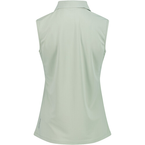 CMP WOMAN POLO SLEEVELESS verde