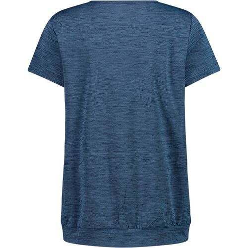 Cmp camiseta montaña manga corta mujer WOMAN T-SHIRT AZUL