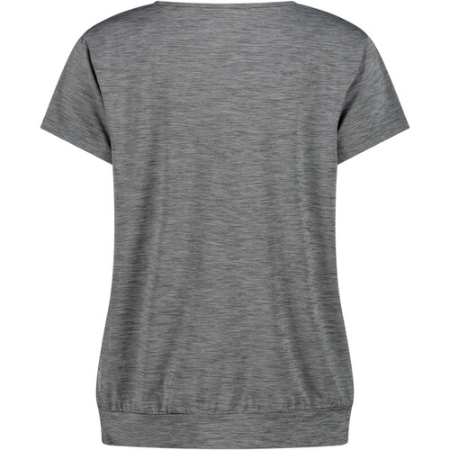 Cmp camiseta montaña manga corta mujer WOMAN T-SHIRT GRIS
