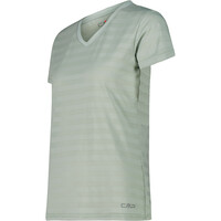 Cmp camiseta montaña manga corta mujer WOMAN T-SHIRT VERDE vista detalle