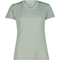 Cmp camiseta montaña manga corta mujer WOMAN T-SHIRT VERDE vista frontal