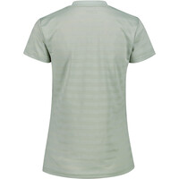 Cmp camiseta montaña manga corta mujer WOMAN T-SHIRT VERDE vista trasera