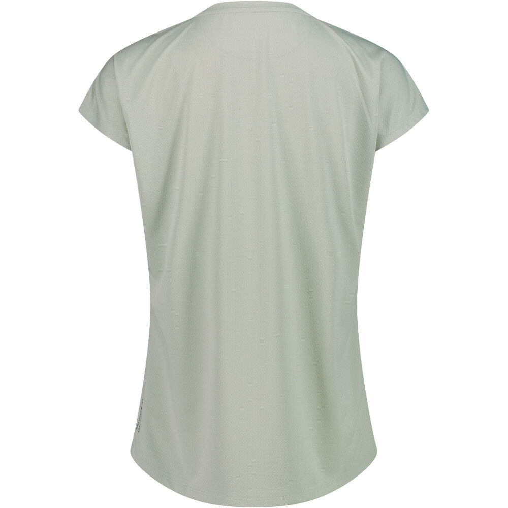 Cmp camiseta montaña manga corta mujer WOMAN T-SHIRT VERDE vista trasera