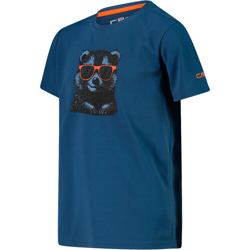 CMP KID T-SHIRT azul