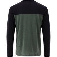 Cmp camiseta montaña manga larga hombre KILDAR MAN T-SHIRT VERDE vista trasera