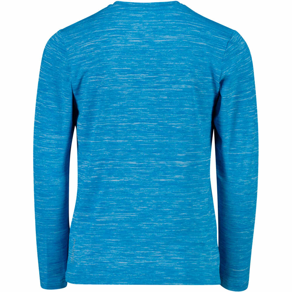 Cmp camiseta montaña manga larga niño KID T-SHIRT AZUL vista trasera