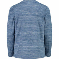 Cmp camiseta montaña manga larga niño KID T-SHIRT AZUL vista trasera