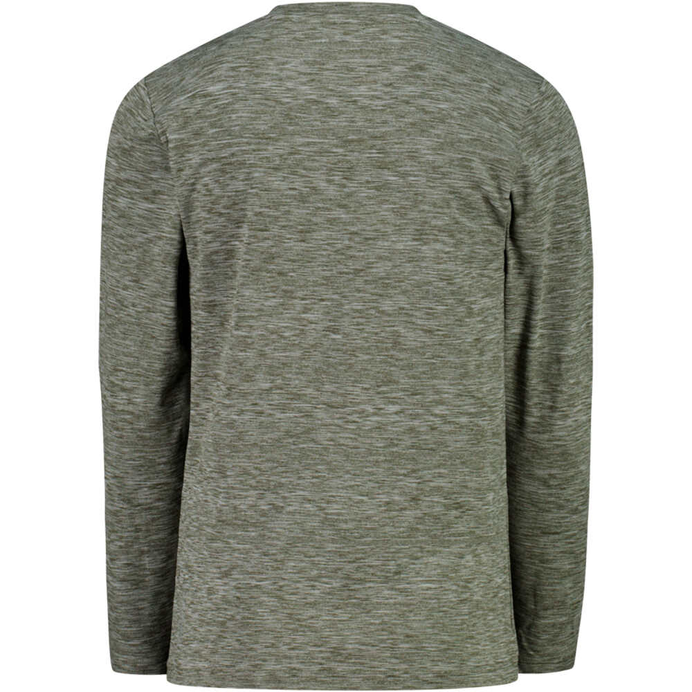 Cmp camiseta montaña manga larga niño KID T-SHIRT VERDE vista trasera