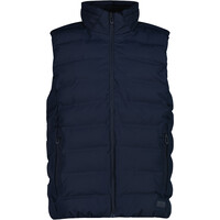 Cmp chaleco outdoor hombre MAN VEST AZUL vista frontal