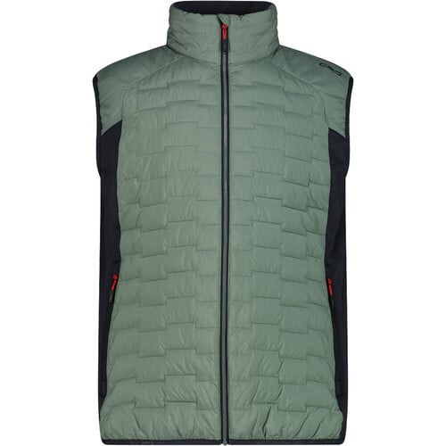 Cmp chaleco outdoor hombre MAN VEST HYBRID VERDE