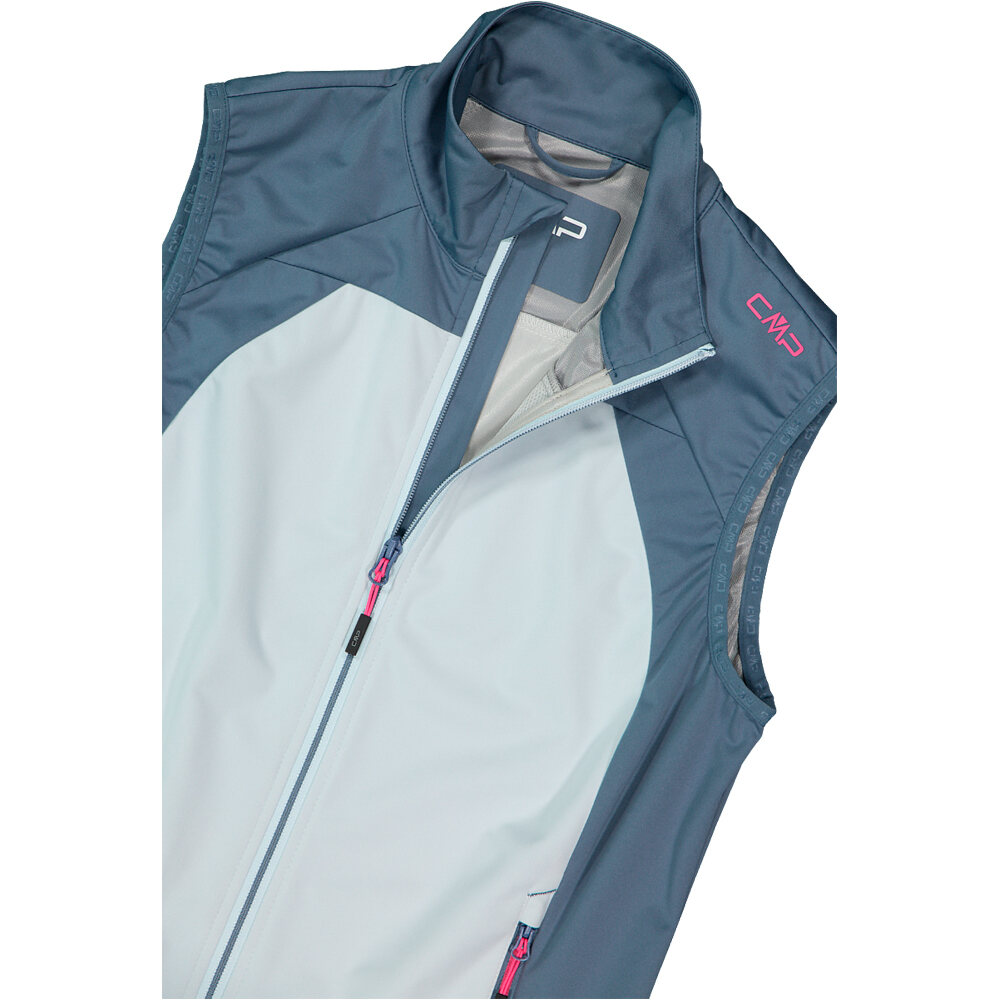 Cmp chaleco outdoor mujer WOMAN VEST AZUL 04
