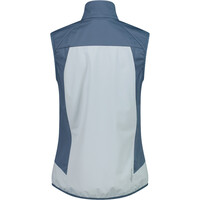 Cmp chaleco outdoor mujer WOMAN VEST AZUL vista trasera