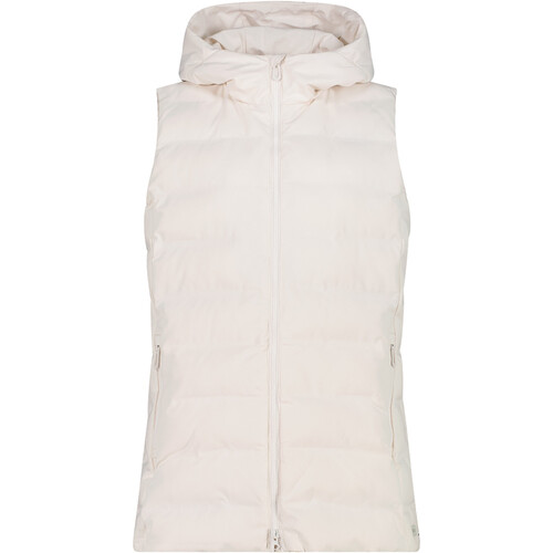 CMP WOMAN VEST FIX HOOD marron