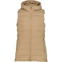 Cmp chaleco outdoor mujer WOMAN VEST FIX HOOD MARRON vista frontal