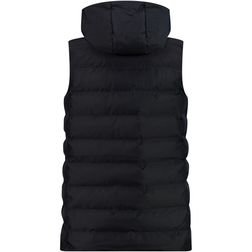 CMP WOMAN VEST FIX HOOD negro