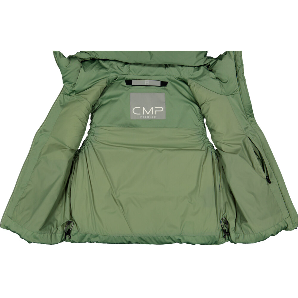 Cmp chaleco outdoor mujer WOMAN VEST FIX HOOD VERDE 04