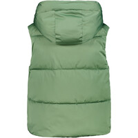 Cmp chaleco outdoor mujer WOMAN VEST FIX HOOD VERDE vista trasera
