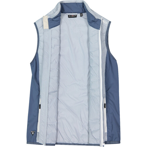 CMP WOMAN VEST HYBRID azul