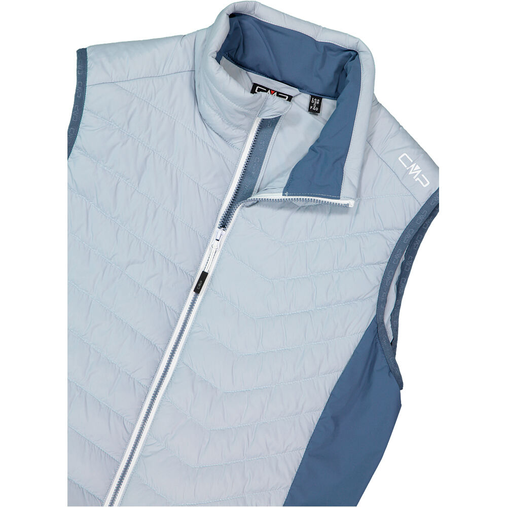 Cmp chaleco outdoor mujer WOMAN VEST HYBRID AZUL 04